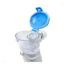 Inalador Nebulizador De Rede Bateria Recarregavel Sem Fio Md4600 Medicate Cor Azul Claro