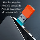 Adaptador Plug Usb C Fêmea Para Usb 3.0 Macho Mcdodo Laranja