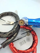 Cadeado Tranca Moto Portão Bicicleta Reforçado 22mm 1m Cor Sortido