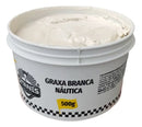Graxa Branca Base Lítio Naútica Automotiva E Motos Gitanes 500g