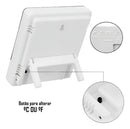 Termo-higrômetro Digital Termômetro Higrômetro Relógio