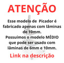 Maquina De Cortar Batata Palito Industrial Facil Usar Tripe Cinza