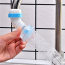 Bico Arejador Prolongador Torneira Chuveirinho Flexível 360º Azul