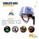 Kit 02 Rele Fotocelula Sensor Corujito Qr51 C/suporte