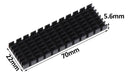 Dissipador Calor M2 Nvme/sata 2280mm X 6mm + Thermalpad