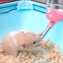 Drinker Bebedouro Para Hamster Coelho 250ml Chalesco Rosa