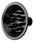 Difusor De Ar P/ Secador Universal Cachos Profissional Cor Preto