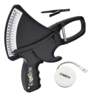 Kit Adipômetro Plicômetro Medidor De Gordura Corporal Com Trena E Caneta- Fitmetria