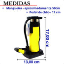 Bomba De Ar Com Pedal Encher Bola Pneu Bicicleta Moto Balão Sortido