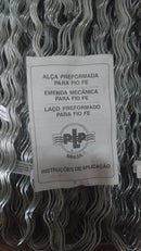 100 Un  Alça Preformada P/fio Fe 100 E 160 P/cabo Drop