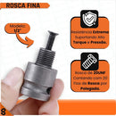 Kit Mandril Chave 1/2 Rosca 1,5-13mm + Adaptador De Impacto