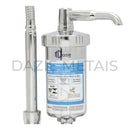 Torneira com Filtro para Pia de Cozinha Parede Gourmet Flexível 360ª Chuveirinho 1/4 de Volta 2 Modos de Jato 2 Refil Vela Extra