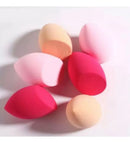 Kit 3 Esponjas De Maquiagem Para Rosto Base, Corretivo E Pó Cor Cores Sortidas