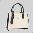 Bolsa Bolsa Transversal Kit Selten Casual Bolsa Feminina Transversal - Creme