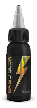 Tinta preta tattoo Electric Ink easy glow ultra liner black 30ml