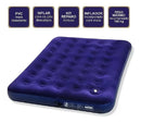 Colchão Inflável Casal Com Inflador Acoplado Multiuso - Mor
