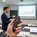 Apresentador Slides Laser Pointer Caneta Sem Fio Controle Passador Remoto Mouse Apontador Passar Excel Canva Powerpoint Apresentação Palestras + Pilha GotWire?