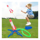 Brinquedo Lançador Foguete Infantil Ajustável Ao Ar Livr