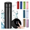 Garrafa Térmica 500ml Inteligente Led Visor Temperatura Cor Preto