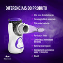 Nebulizador Inalador Tecnologia Mesh Rede Vibratória Relaxmedic Cor Branco