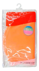 Touca De Silicone Para Natação Speedo Lisa Cor Preta Tamanho Único