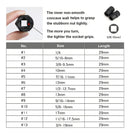 Kit 13 Peças Extração De Parafuso E Porca De Impacto Extrato