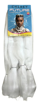 Jumbo Future 330g Crespo Para Tranças Box Braids - C Branco