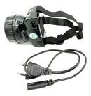 Lanterna Farolete De Cabeça Recarregável Longo Alcance Cor da lanterna Preto Cor da luz Branco