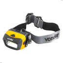 Lanterna Adaptável Para Cabeca Ledcob Lcv 120 Vonder Lanterna Preto Luz Branco