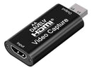 Placa De Captura Hdmi Usb 3.0 Davely Full Hd Live Streaming Gravação Gamer Conversor Video Plug Play Console Video Game Stream HDMI Video Capture