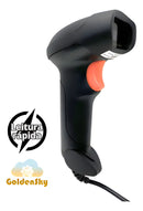Leitor Código De Barras Comfio Usb Laser 1d Ean Nf Goldensky Cor Preto