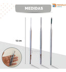 Bisturi Podólogo Kit 208, 214 E 254 Formão Desencravar Unha