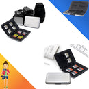 Case Micro E Sd Aluminio Porta Cartão Memoria Estojo Prata Vibe Shoot