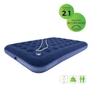 Colchão Inflável Casal Acampamento Inflador Acoplado O2flow