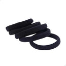 Kit C/144 Elástico Rabicó Prendedor de Cabelo Esporte Preto Xuxinha Escola para Verão Academia