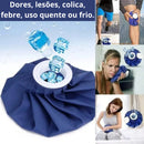 Kit Bolsa De Gelo Com Suporte Cinta Para Joelho Ombro Costas Cor Sortida