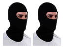2 Toucas Ninja Balaclava Proteção Solar Ou Frio Bike  Preto