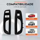 Par Puxador Interno Porta Dianteira Gol Voyage Saveiro G5 G6 Preto