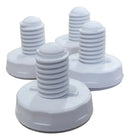 Kit 4 Pezinhos Nivelador Lavadora De Roupa-electrolux