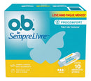 Absorvente Interno O.B. Original Médio Caixa Leve 10 Pague 8 Unidades