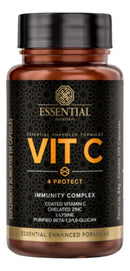 Vitamina C Vit Protect 180 Caps Essential Nutrition Sabor Natural