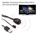 Extensor Repetidor Controle Remoto Ir Infravermelho Usb