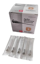 Agulha 30x0,70 22g Descartavel Esteril Hipodermica 100 Unids