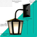 Ideal Iluminação L-1-B - Unidade - 1 - Preto