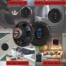 Par Alto Falante Soundfy 6 Polegadas Triaxial 120w