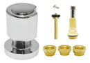 Kit Reparo Salva Registro Pressão Chuveiro 7x1 Universal C40 Cromado