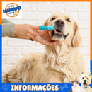 Kit Higiene Bucal Pet 2 Dedeiras + 1 Gel Dental Escova Dente