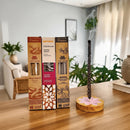 Kit Incenso Nirvana Natural Premium 3 Aroma Poder Espiritual