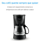 Cafeteira Elétrica 15 Xícaras Elgin Coffee Break Preta