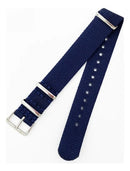 Pulseira Nato Zulu Nylon Militar Cor Azul Escuro 22mm